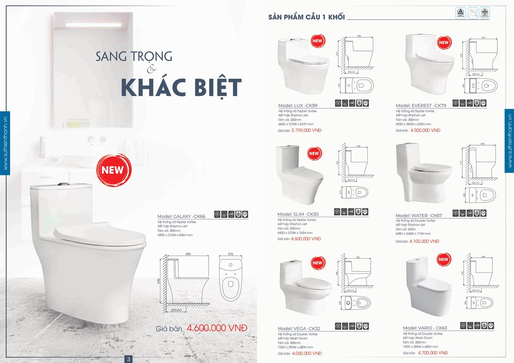 Bảng giá và Catalogue Sứ Thiên Thanh mới nhất 2025 /Page 3
